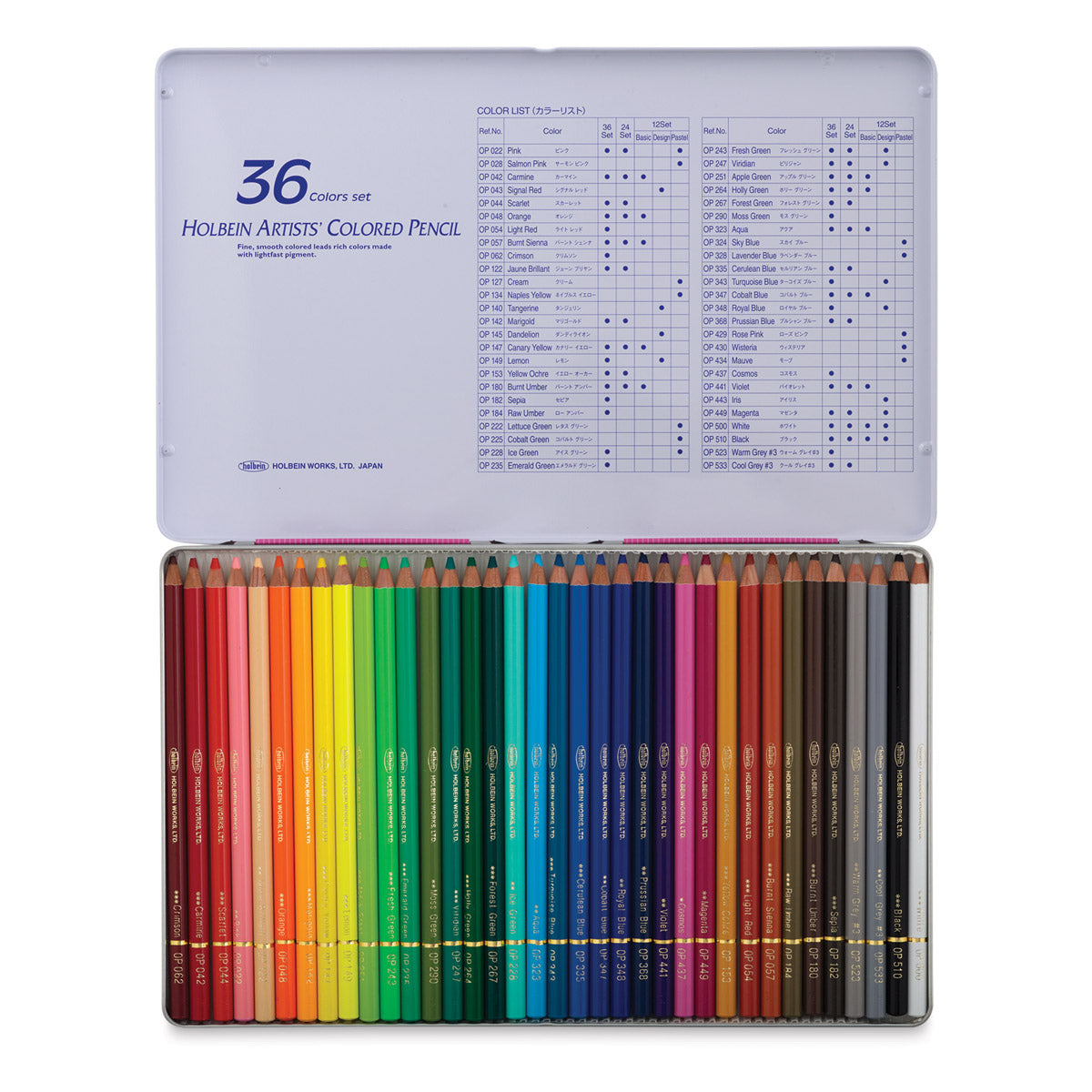 Holbein Artist Coloured Pencil Sets