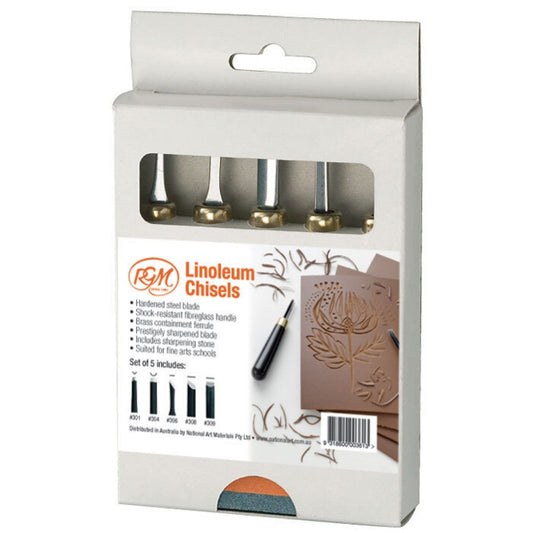 RGM Lino Carving Knives Set 5pk