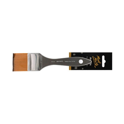 Mont Marte Taklon Flat Wide Brush