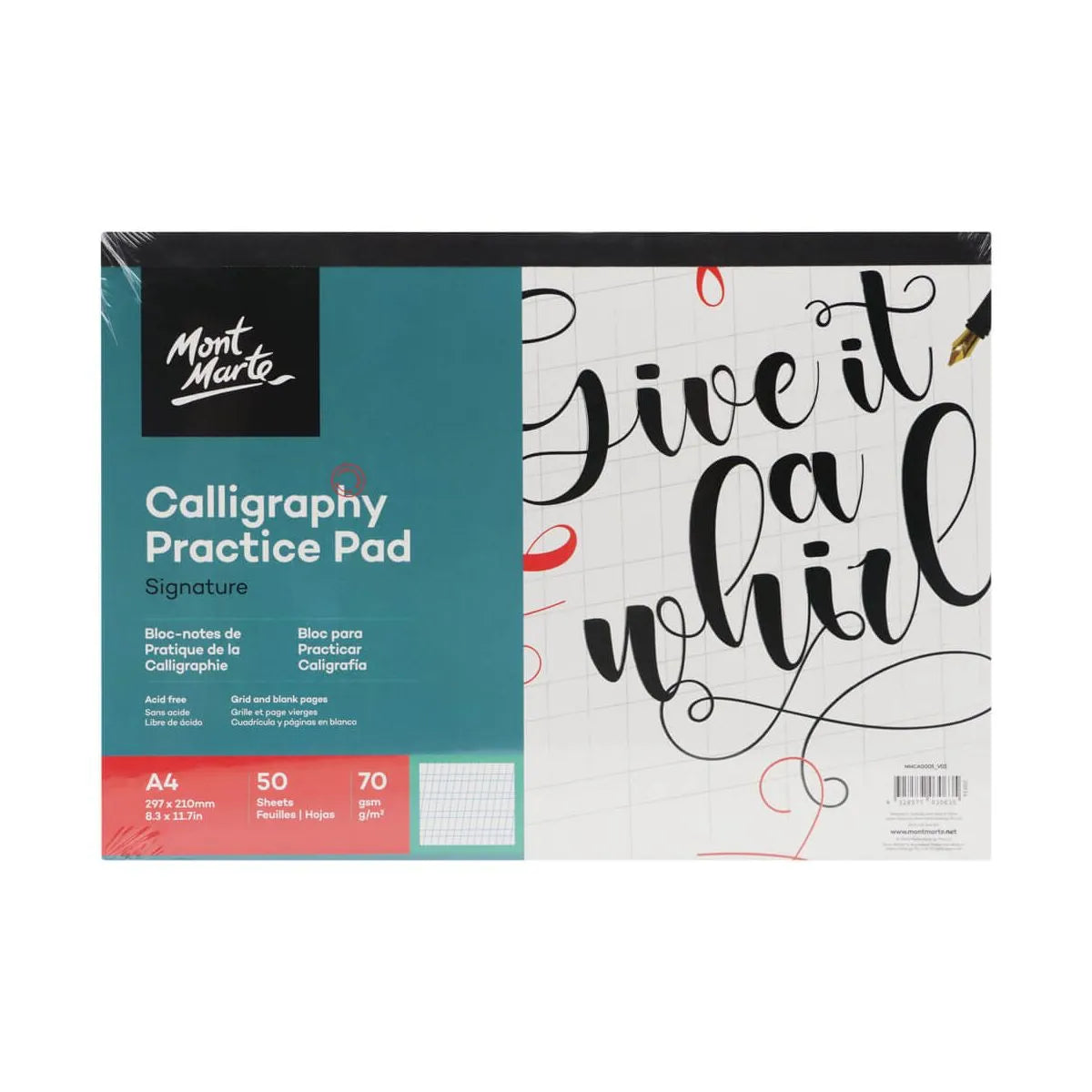 Mont Marte  Calligraphy Workbook