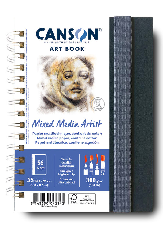 Canson Mixed Media Artist Art Book