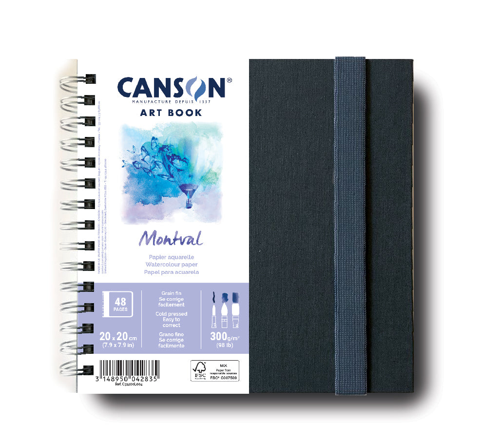 Canson Montval Watercolour Art Book