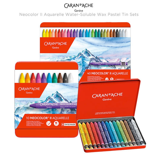 Caran d'Ache Neocolor II Artists Crayon Sets