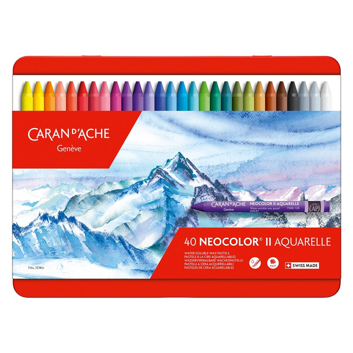 Caran d'Ache Neocolor II Artists Crayon Sets