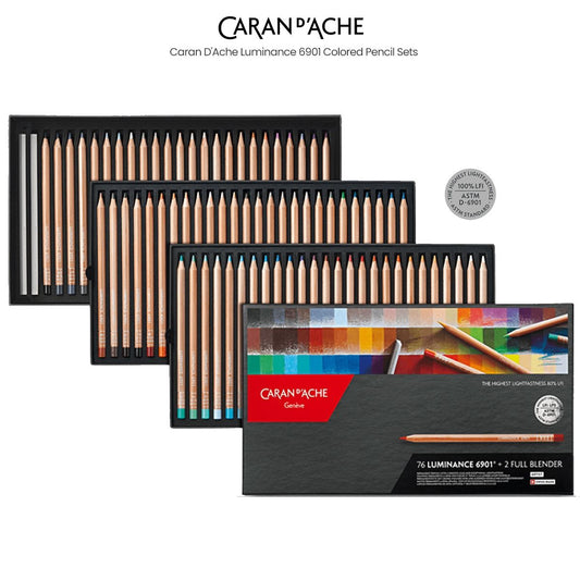 Caran D'ache Luminance Pencil Sets