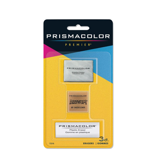 Prismacolor Erasers Value 3pk