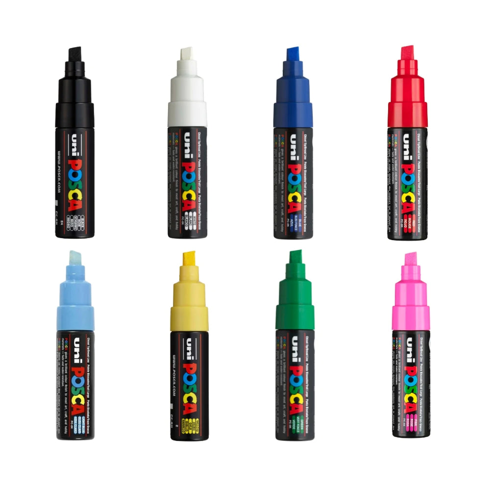 Uni Posca Paint Pen PC-8K 8 Assorted Set