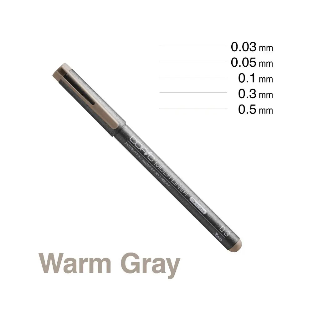 Copic Multiliner Warm Grey