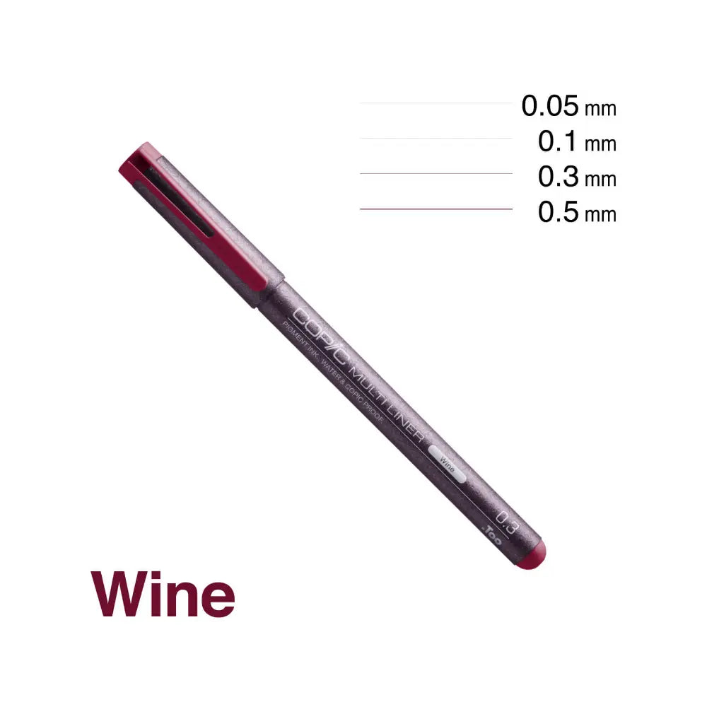 Copic Multiliner Wine