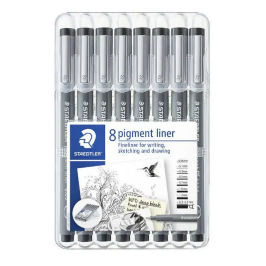 Staedtler Pigment Liner 8pk