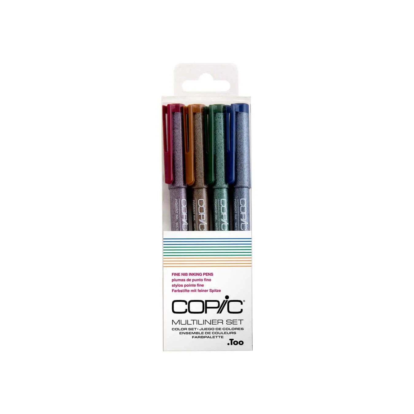 Copic Multiliner Set Colours 4pk