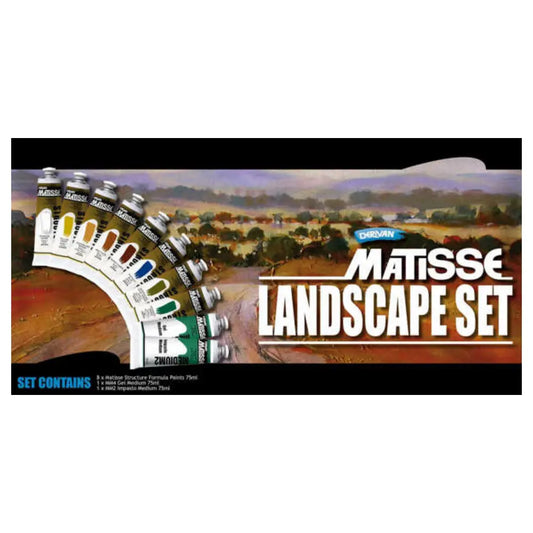 Matisse Structure Landscape Set 10x 75ml Tubes