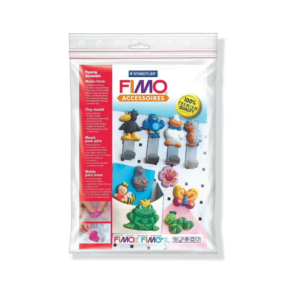 Fimo Clay Moulds - Funny Animals