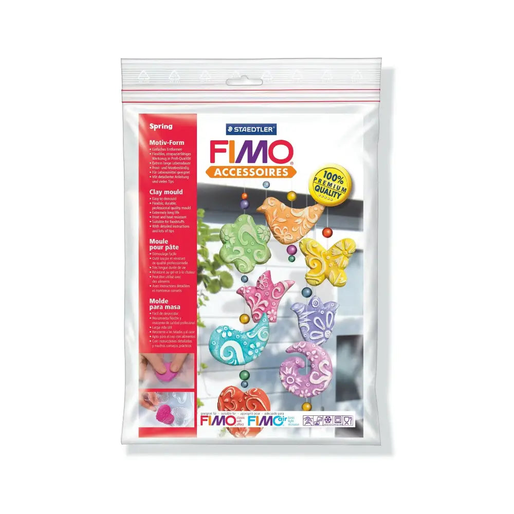 Fimo Clay Moulds - Spring