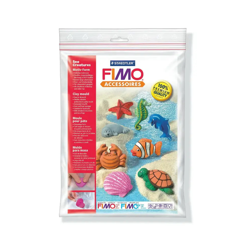 Fimo Clay Moulds - Sea Creatures