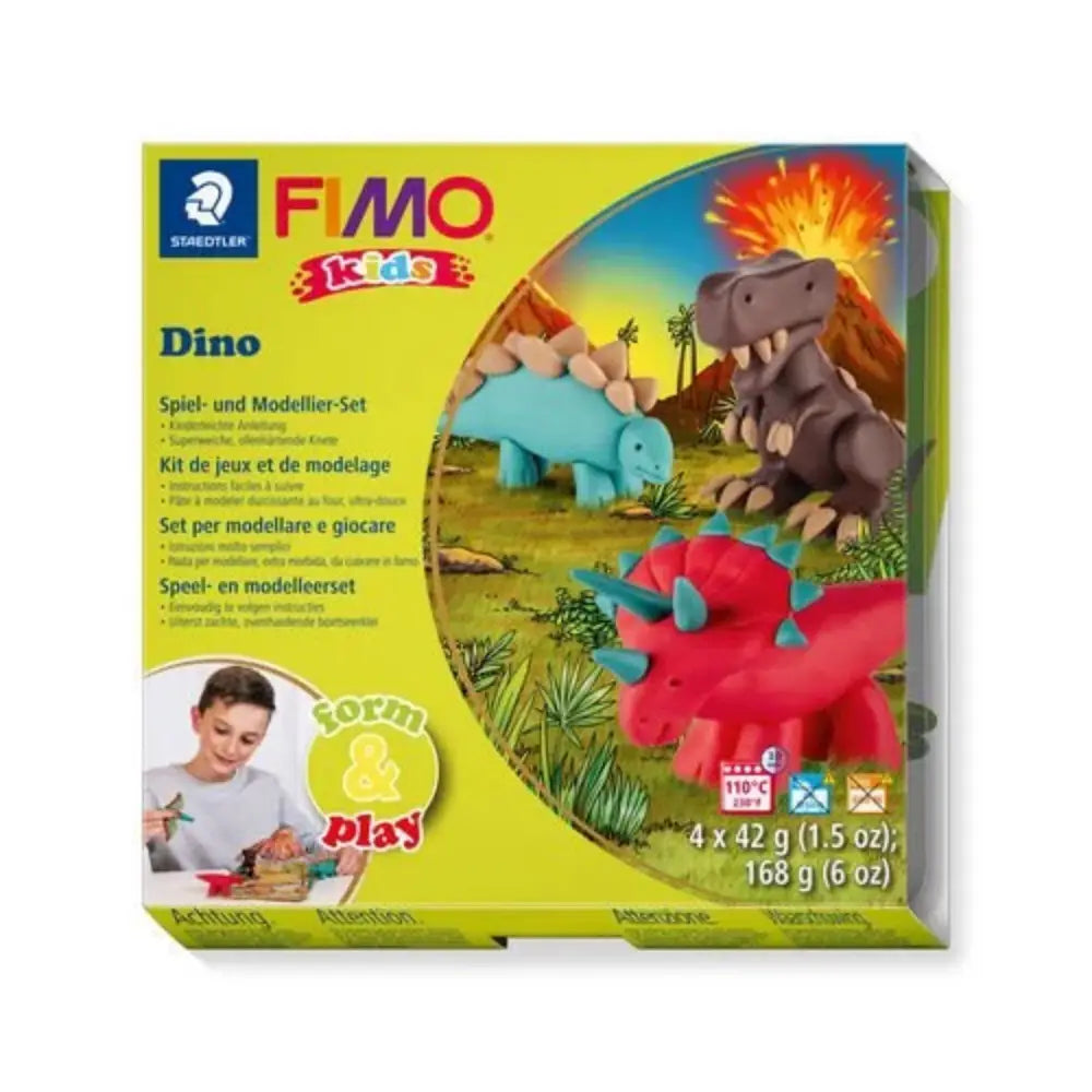 Fimo Kids Modeling Set - Dinosaurs 