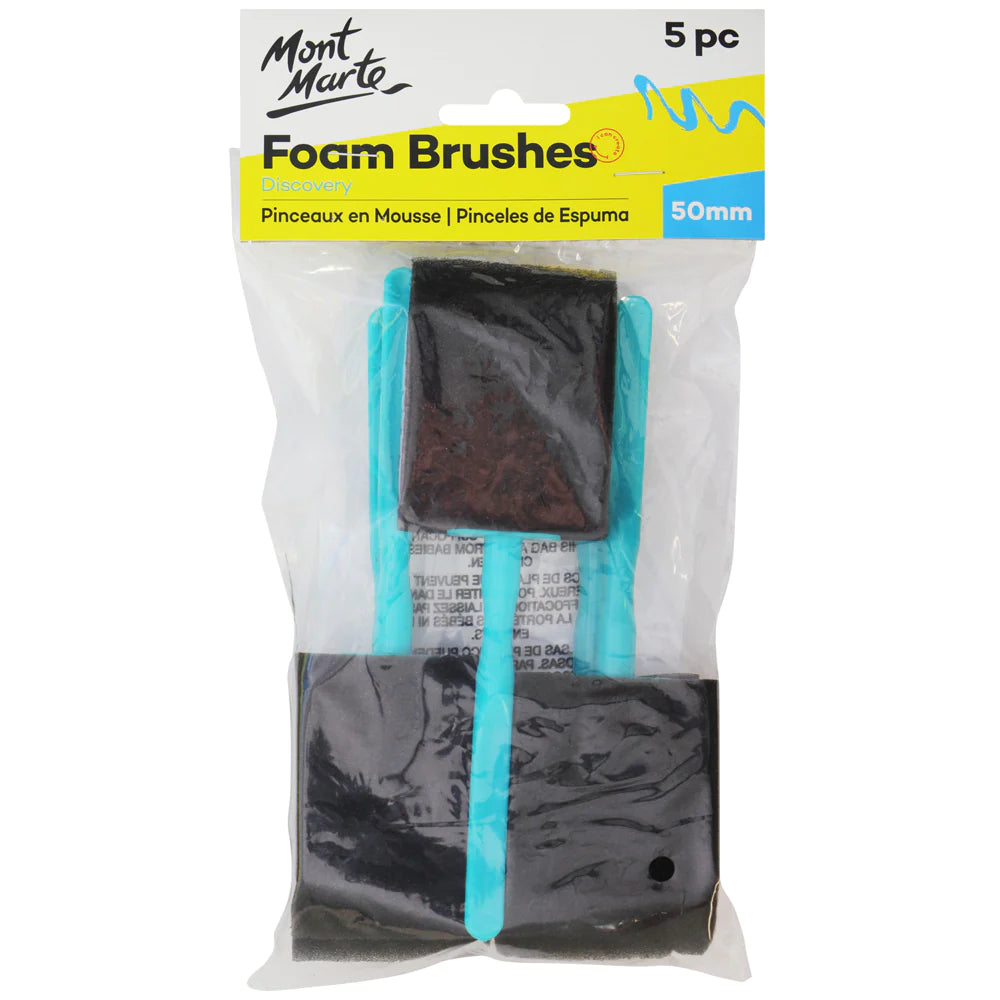 Mont Marte Foam Hobby Brush 50mm