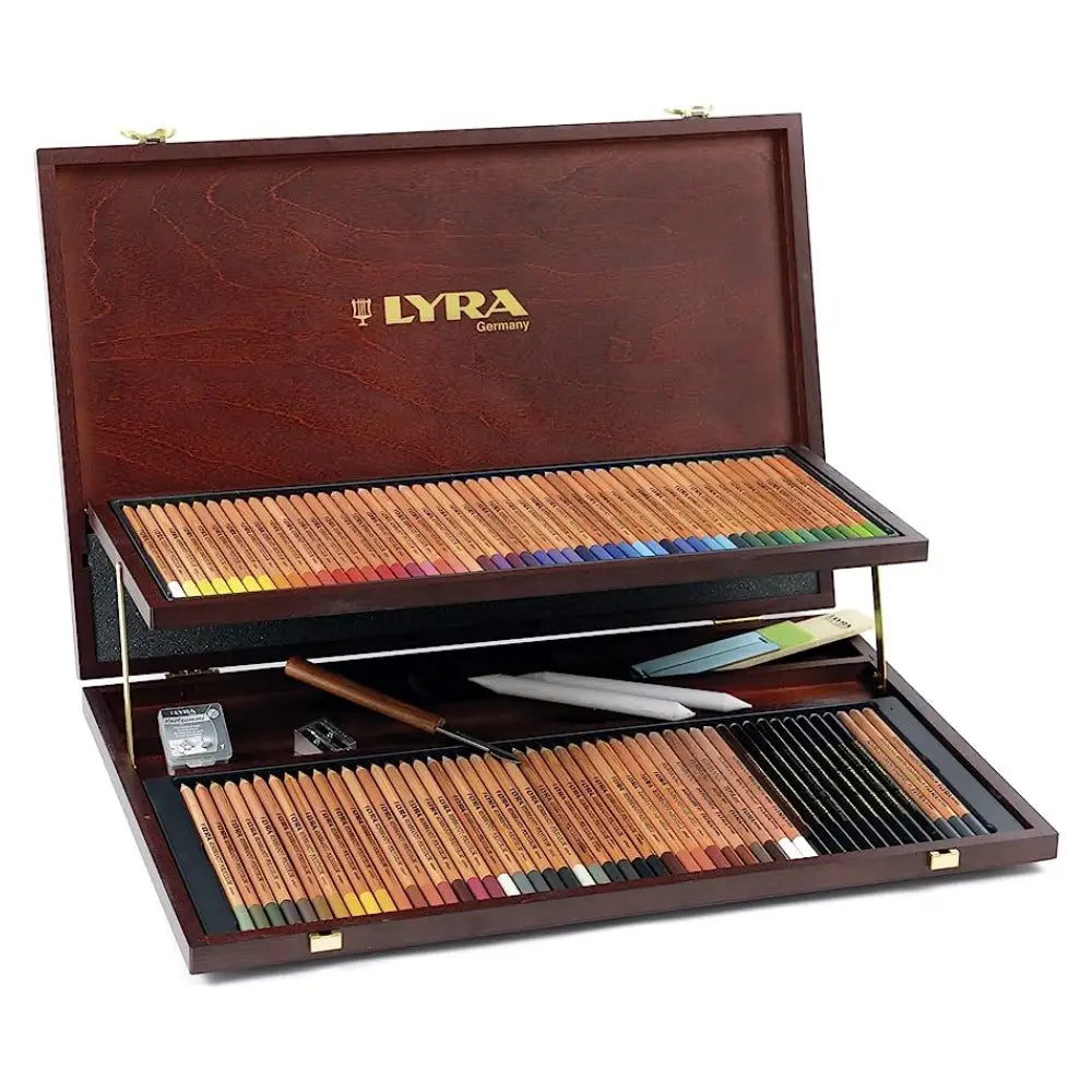 Lyra Rembrandt Polycolour Pencil Wooden Box Set