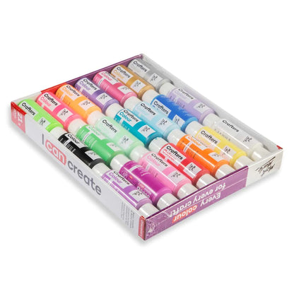 Mont Marte Crafters Paint Set 21pk