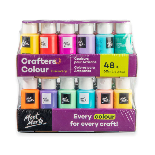 Mont Marte Crafters Paint Set 48pk