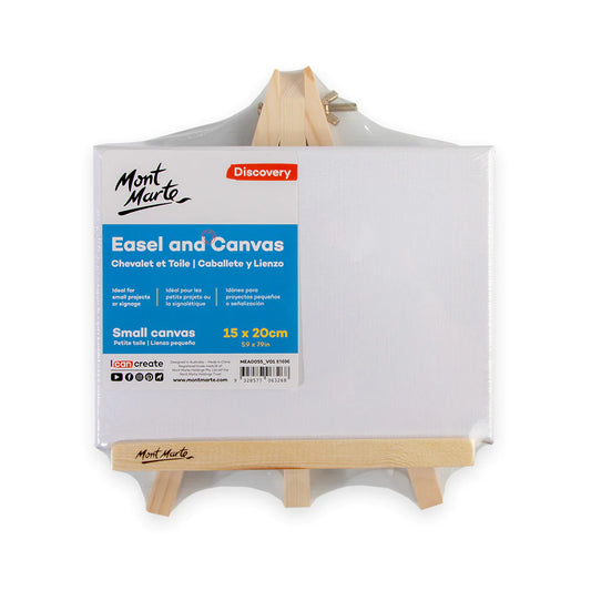 Mont Marte Easel & Canvas Small 