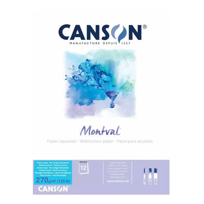 Canson Montval Watercolour Pad 270gsm