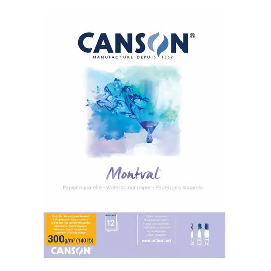 Canson Montval Watercolour Pad 300gsm