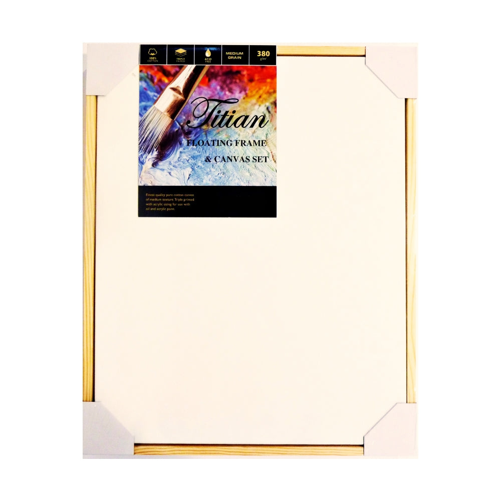 Titian Canvas & Float Frame  61X61cm