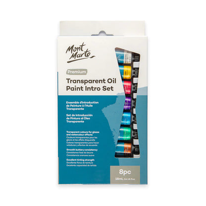 Mont Marte Transparent Oil Paint Intro Set