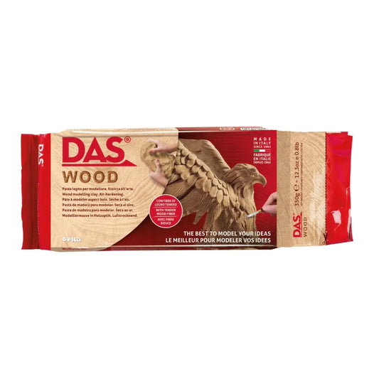 Das Air Dry Clay 700g - Wood