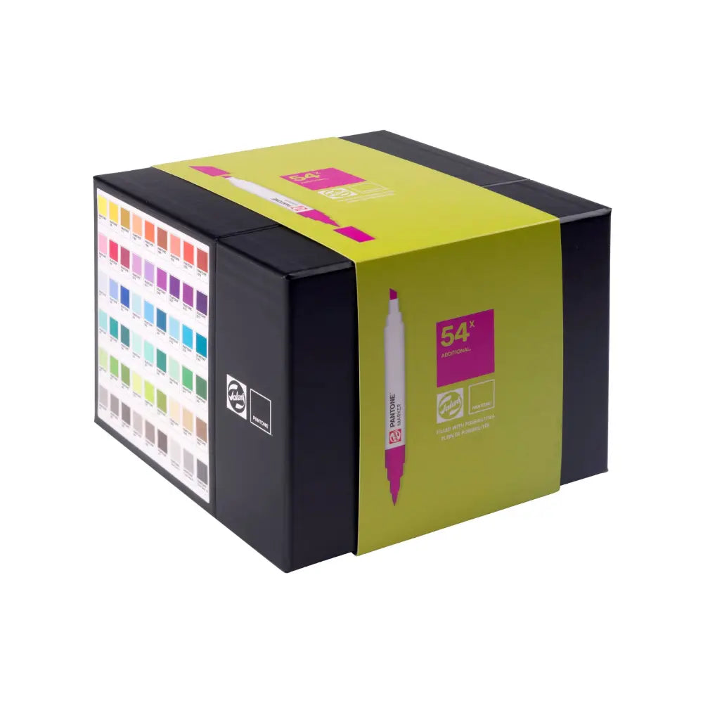 Talens Pantone Marker Set 54pk Additional