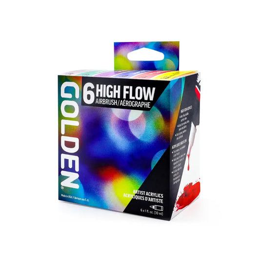 Golden High Flow Acrylic Airbrush Set