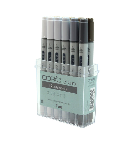 Copic Ciao Set 12 Greys