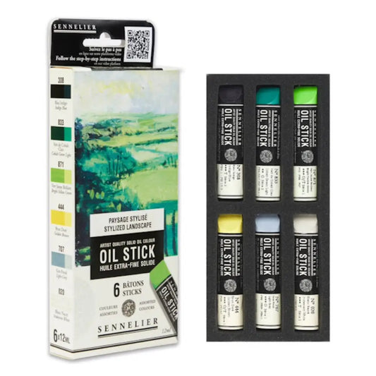 Sennelier Artist Oil Stick Mini Set - Landscape