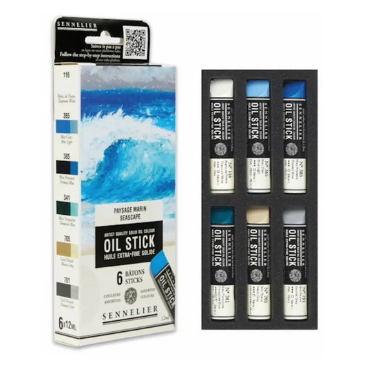 Sennelier Artist Oil Stick Mini Set - Seascape 