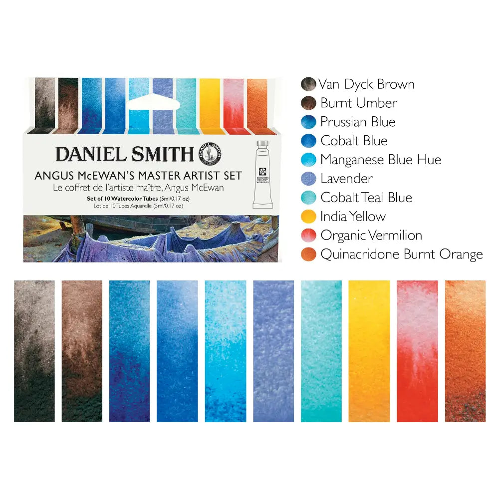 Daniel Smith Watercolour Angus Mc Ewans Set