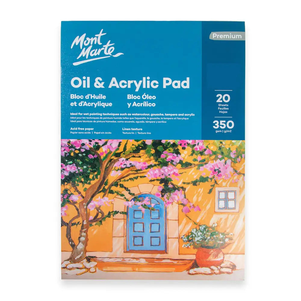 Mont Marte Oil & Acrylic Pad