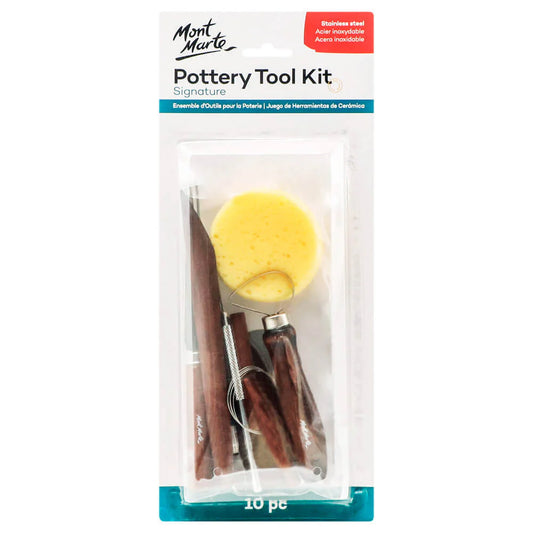 Mont Marte Pottery Tool Set 10pk