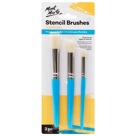 Mont Marte Stencil Brush Set