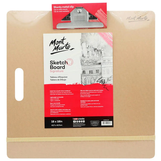 Mont Marte Sketch Board With Clip