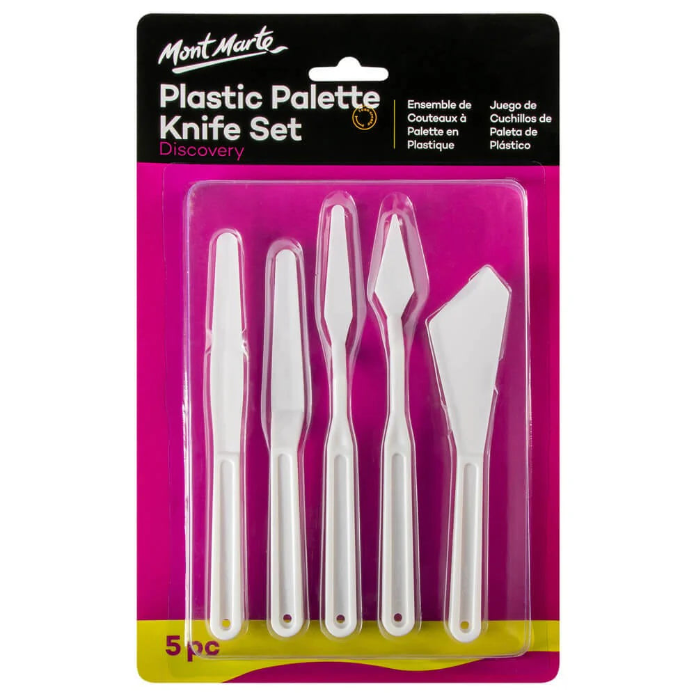 Mont Marte  Studio Palette Knife Set 5pk