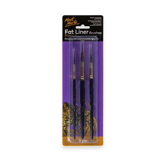 Mont Marte Fat Liner Brush Set