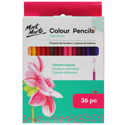 Mont Marte Signature Colour Pencils 36pce