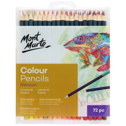 Mont Marte Premium Colour Pencils  72pce Set