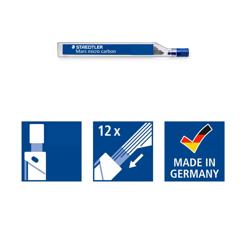  Staedtler Mars Micro Carbon Leads 2pk  HB 0.3 