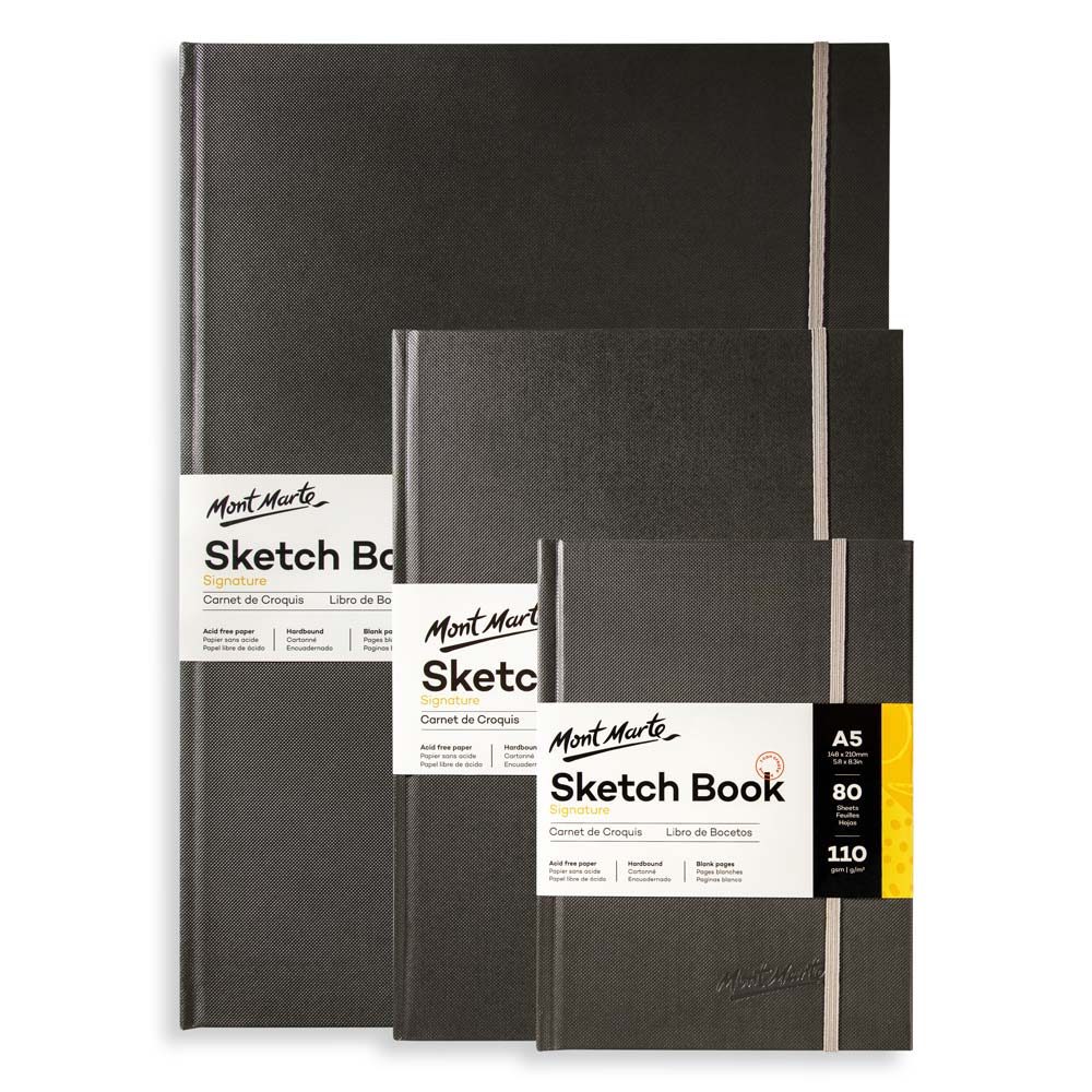 Mont Marte Hardbound Sketch Book 110gsm