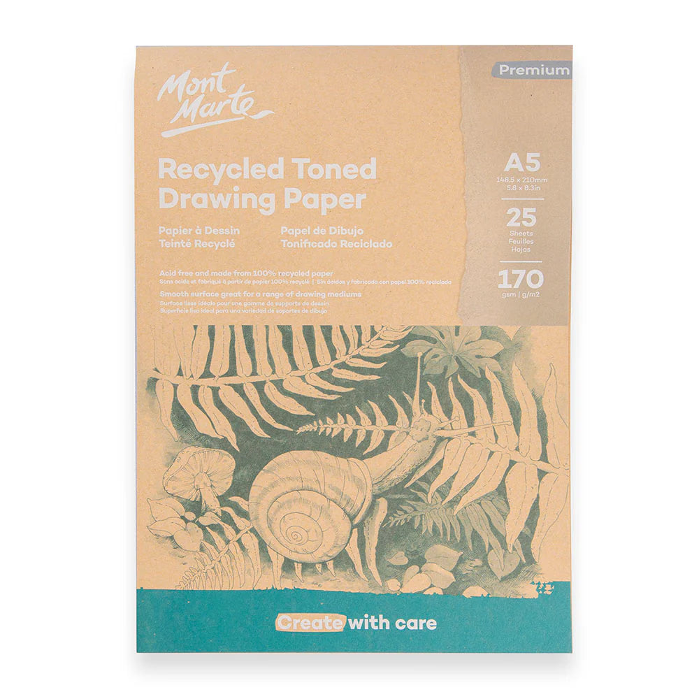 Mont Marte Recycled Toned Drawing Paper