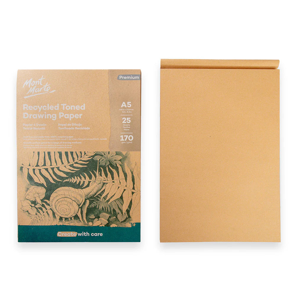 Mont Marte Recycled Toned Drawing Paper