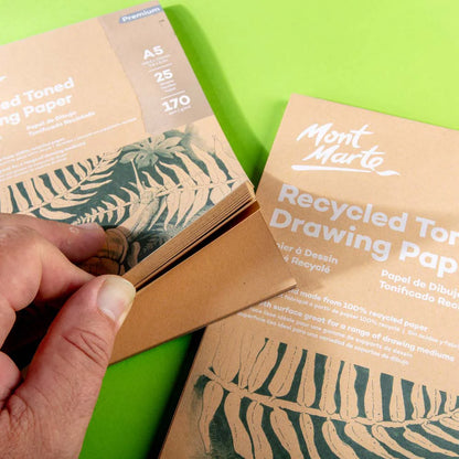 Mont Marte Recycled Toned Drawing Paper