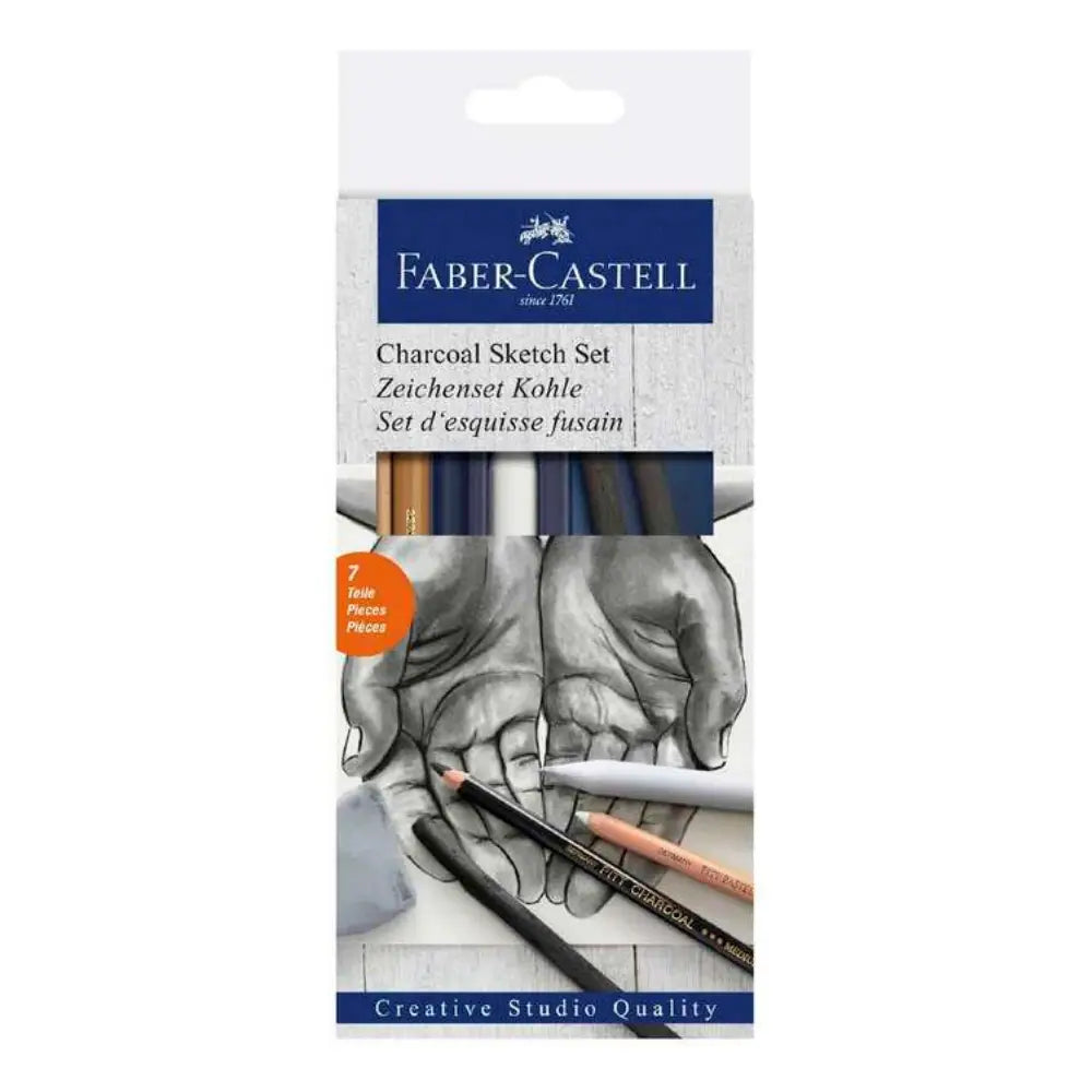 Faber Castell Creative Studio Charcoal 7pk 